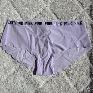 Victoria's Secret PINK | Lilac Scalloped Hem Hipster Panties | Size Small